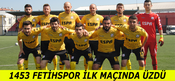 Bafra 1453 Fetihspor ilk maçında üzdü