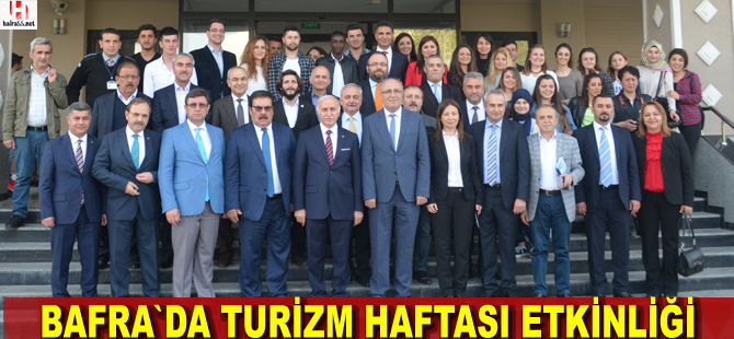 Bafra`da turizm haftası etkinliği