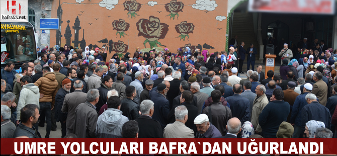 Umre yolcuları kutsal topraklara uğurlandı