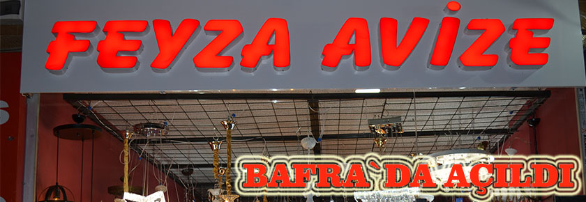 Feyza Avize Bafra`da açıldı