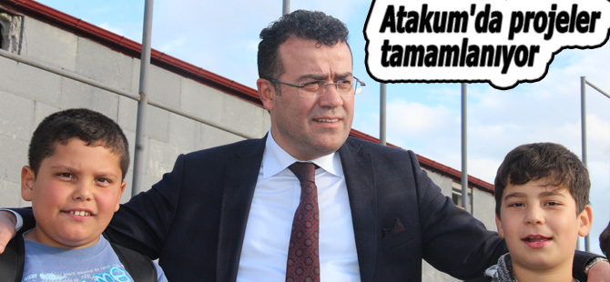 Atakum'da projeler tamamlanıyor