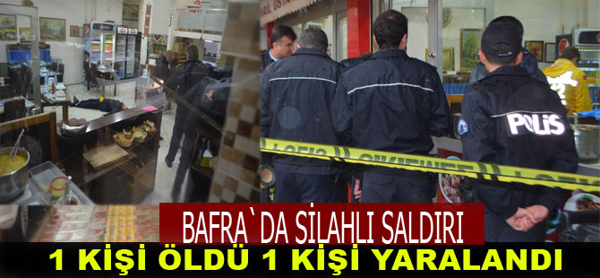 Bafra`da silahlı saldırı