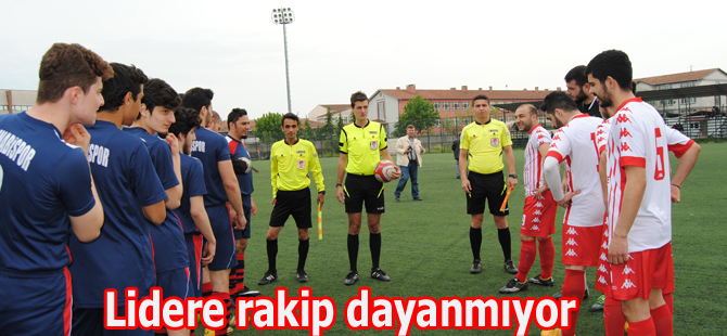 Lidere rakip dayanmıyor