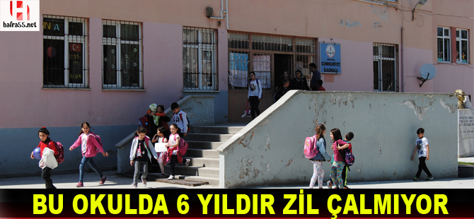 Bu okulda zil çalmıyor