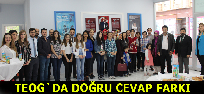 Teog`da doğru cevap farkı