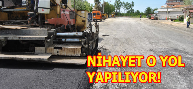 BAFRA YENİ ŞEHİR STADYUM YOLUNU NİHAYET GÖRDÜLER