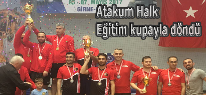 Atakum Halk Eğitim kupayla döndü