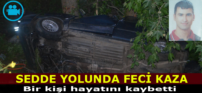 Sedde yolunda feci kaza