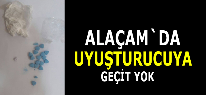 Alaçam polisi uyuşturucuya göz açtırmıyor