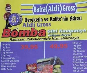 Aldi Gross`ta ramazan bereketi!