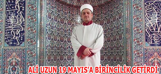 ALİ UZUN 19 MAYIS’A BİRİNCİLİK GETİRDİ