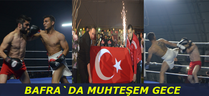 Bafra`da muhteşem gece