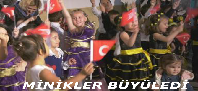 Minikler büyüledi