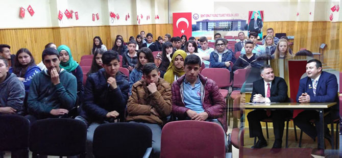 Bafra Şehit Erkut Yılmaz Mesleki ve Teknik Anadolu Lisesi Öğrencileri Gazilerle Buluştu