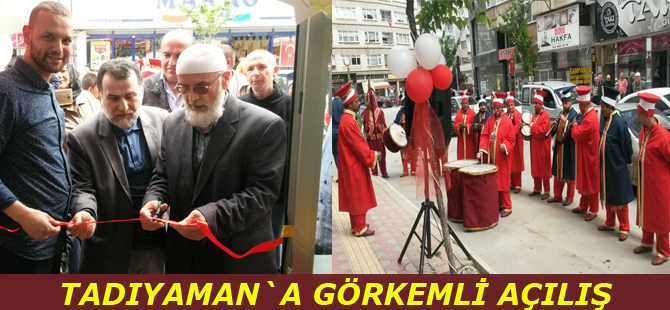 Tadıyaman Bafra`da açıldı