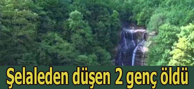 Şelaleden düşen 2 genç öldü