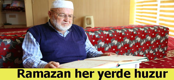 Ramazan her yerde huzur