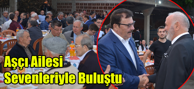 Aşçı Ailesi Sevenleriyle İftar Yemeğinde Buluştu