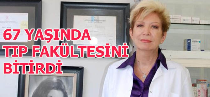 67 Yaşında okul bitirdi