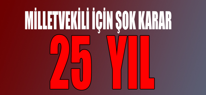 MİT tırları davasında Berberoğlu'na 25 yıl hapis