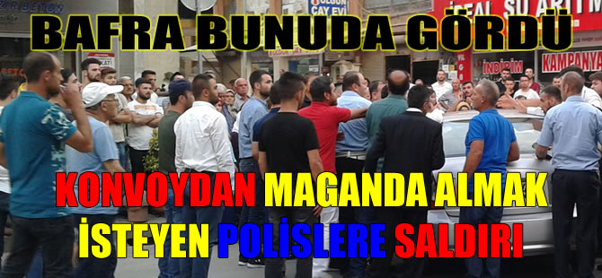 Düğün Konvoyu Polise Saldırdı