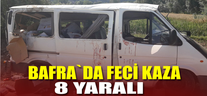 Kolay yolunda feci kaza:8 yaralı
