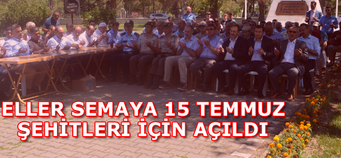 15 Temmuz Şehitleri Bafra’da dualarla anıldı