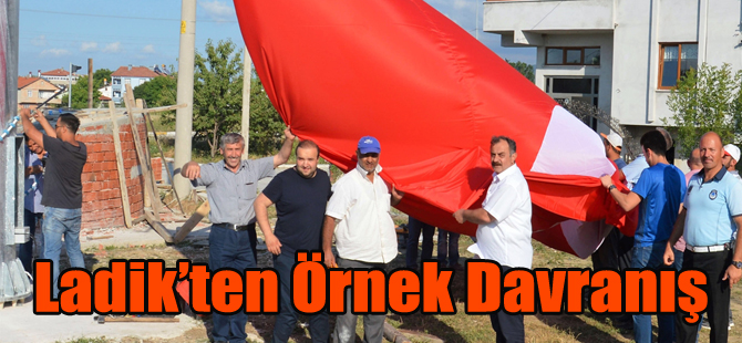 Ladik'ten Örnek Davranış