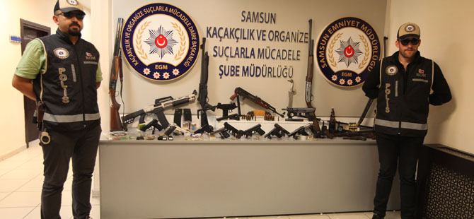 Samsun'da Şafak Operasyonu