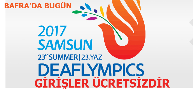 Olimpiyatlarda Bafra'da Çarşamba günü