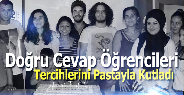 Doğru Cevap'tan Tercihlere Veda Pastası