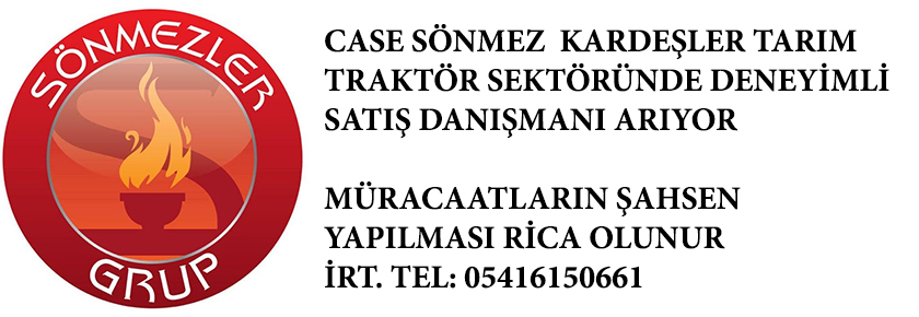 Case Sönmez Kardeşler Tarım satış danışmanı arıyor