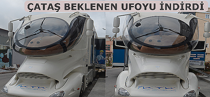 Çataş beklenen ufoyu indirdi