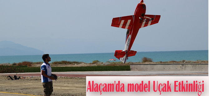 Alaçam'da model Uçak Etkinliği