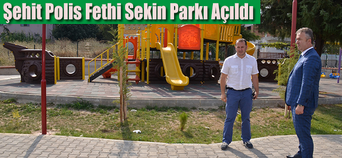 19 Mayıs İlçesi’nde Şehit Polis Fethi Sekin Parkı Tamamlandı