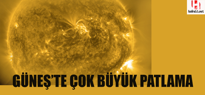 Güneş'te büyük patlama