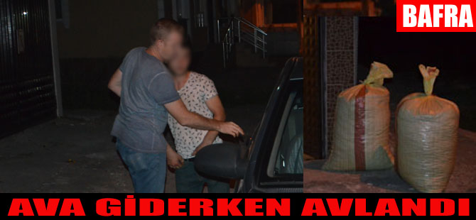 Ava Giderken Avlandı