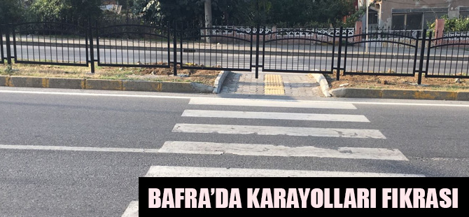 Bafra'da Karayolları fıkrası