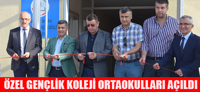 Bafra Gençlik Koleji Ortaokulları açıldı