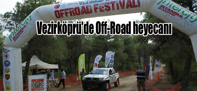 Vezirköprü'de Off-Road heyecanı