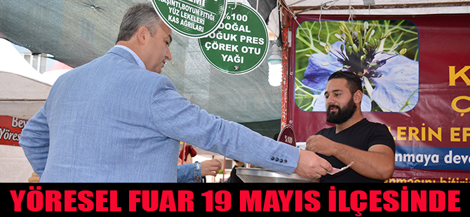 YÖRESEL FUAR 19 MAYIS İLÇESİNDE