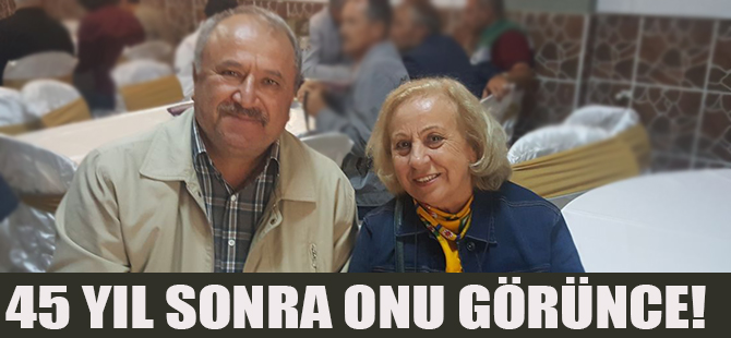 45 Yıl Sonra Öğretmenini görünce