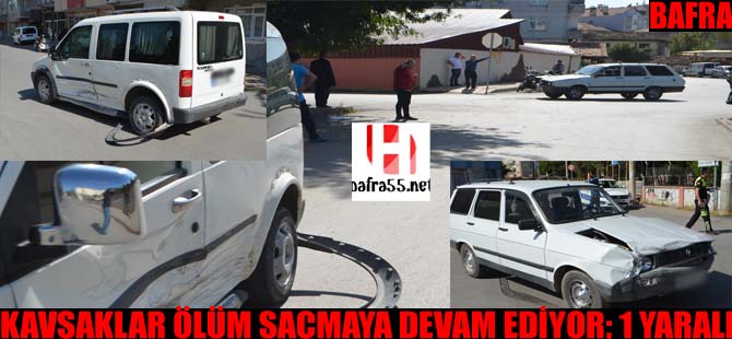 Bafra'da Kavşaklar Ölüm Saçmaya Devam Ediyor