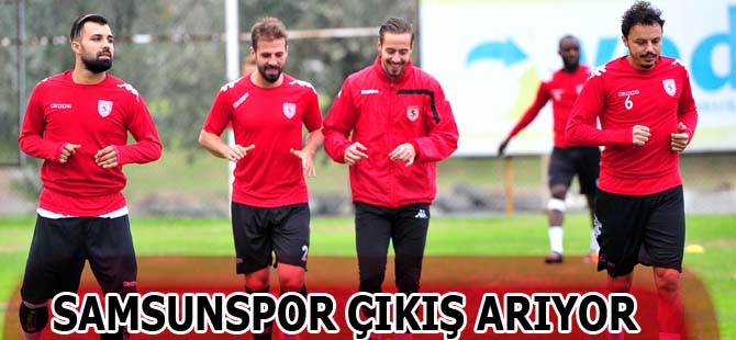 SAMSUNSPOR'DA RİZE HAZIRLIKLARI