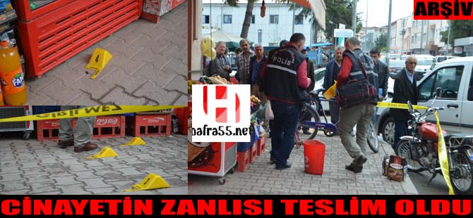 Cinayetin Zanlısı Teslim Oldu