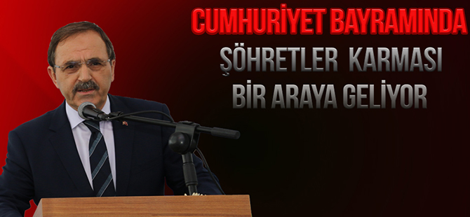 Şöhretler Bafra'ya Geliyor