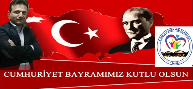 OYADER 29 Ekim Cumhuriyet Bayram Mesajı