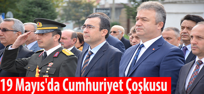 19 Mayıs'ta Cumhuriyet Coşkusu