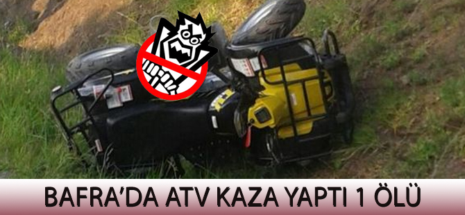 DİKENCİK KÖYÜNDE ATV KAZASI 1 ÖLÜ