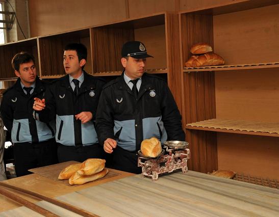 ZABITA FIRINLARI DENETLEDİ.